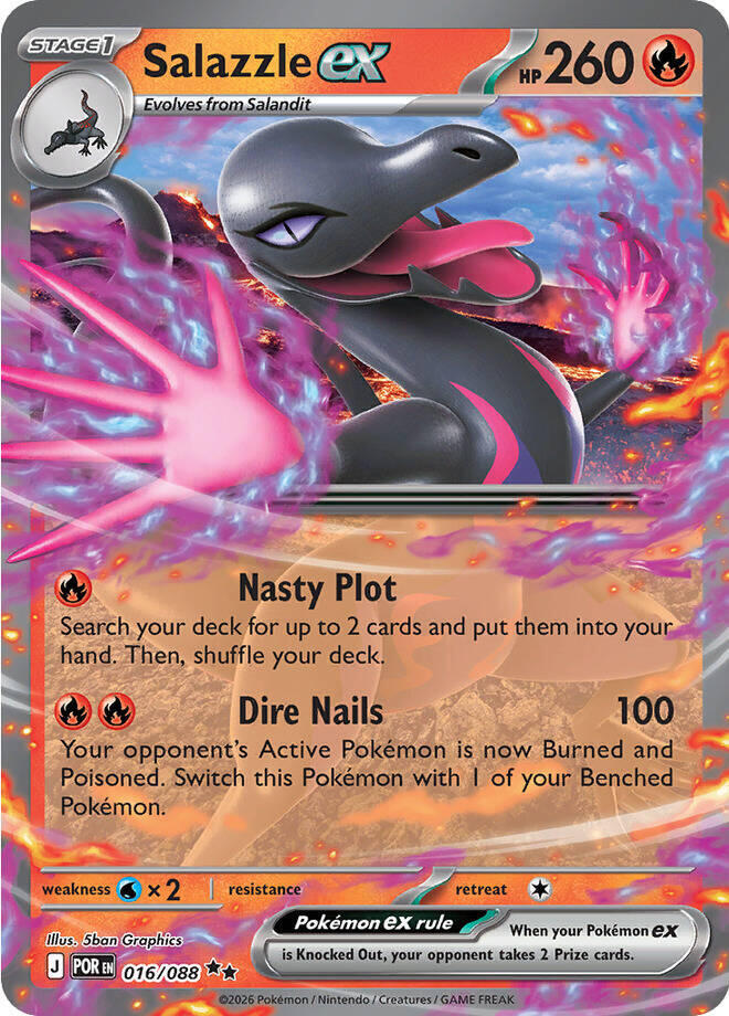 Salazzle ex - 016/088 Perfect Order