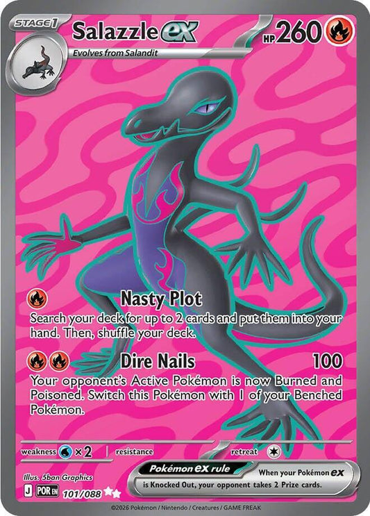 Salazzle ex - 101/088 Perfect Order Ultra Rare