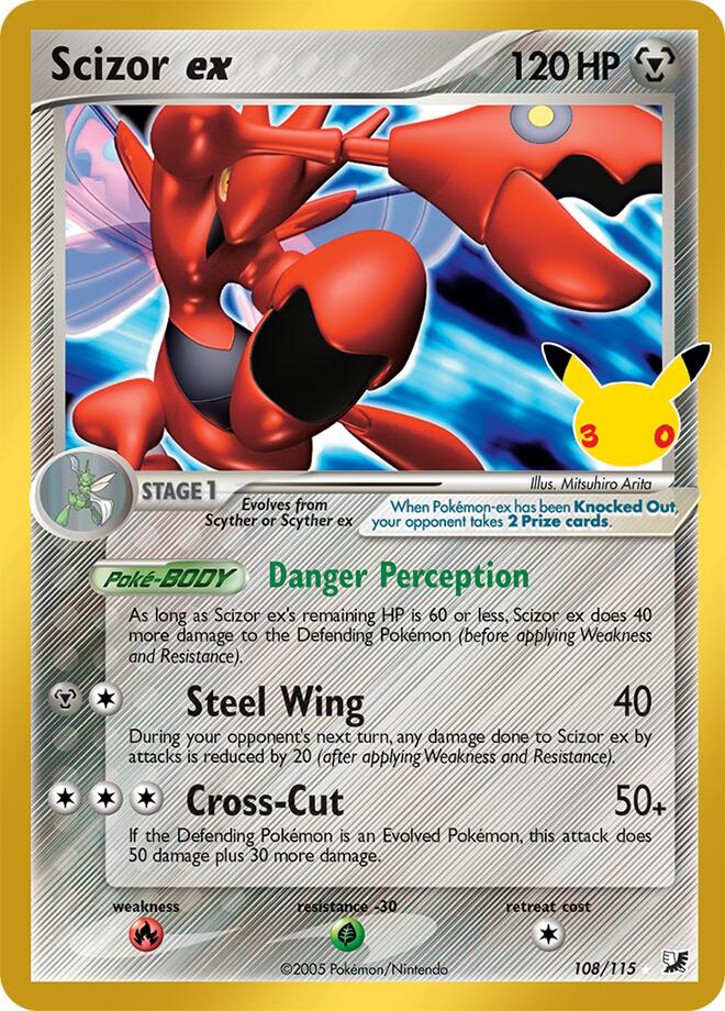 Scizor ex - 30th Celebration Classic Collection