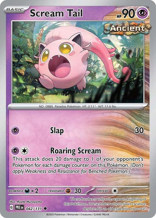 Scream Tail - Prismatic Evolutions 042/131