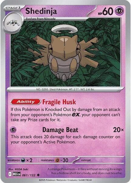 Shedinja - 061/132 Mega Evolution Uncommon