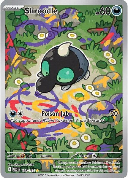 Shroodle - 149/132 Mega Evolution Illustration Rare