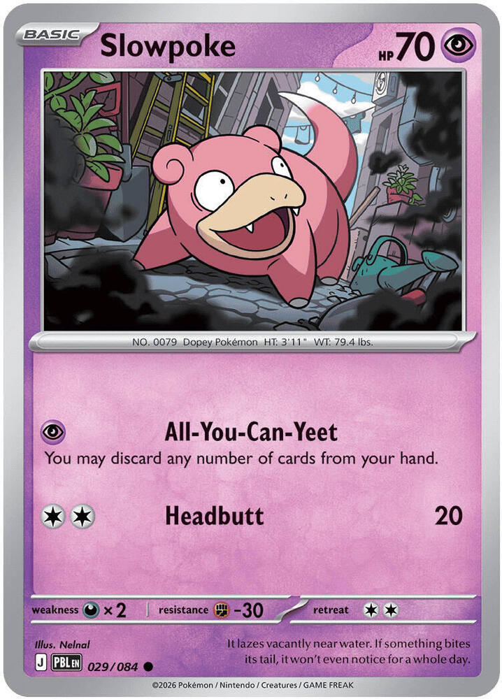 Slowpoke - 029/084 Pitch Black