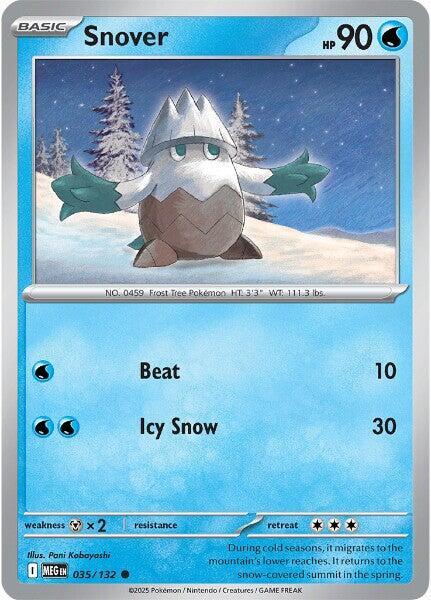 Snover - 035/132 Mega Evolution Common