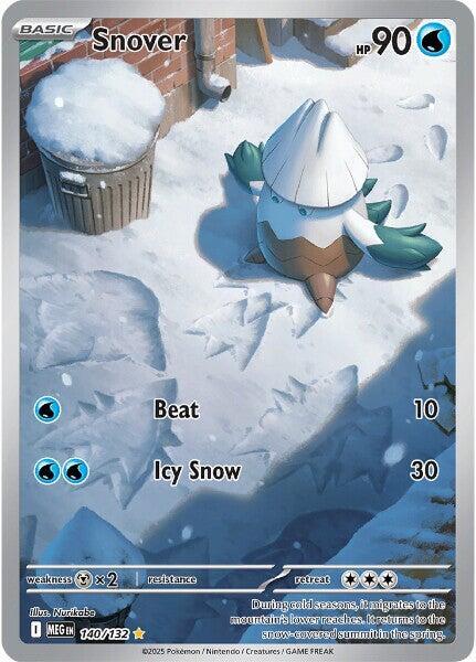 Snover - 140/132 Mega Evolution Illustration Rare