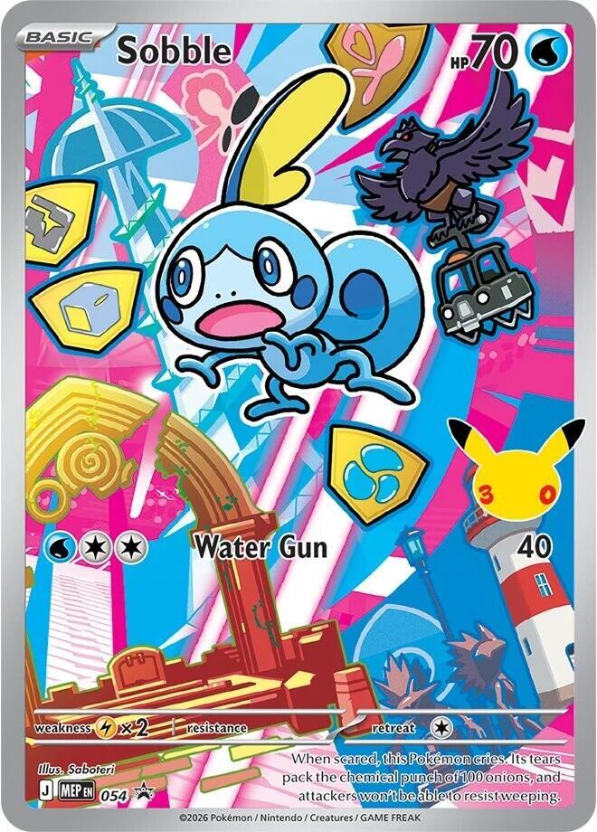 Sobble - 054 Mega Evolution Promo / First Partner Series 2