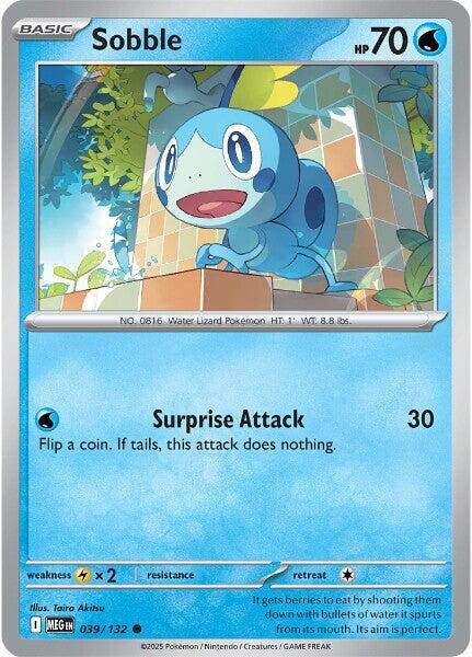 Sobble - 039/132 Mega Evolution Common
