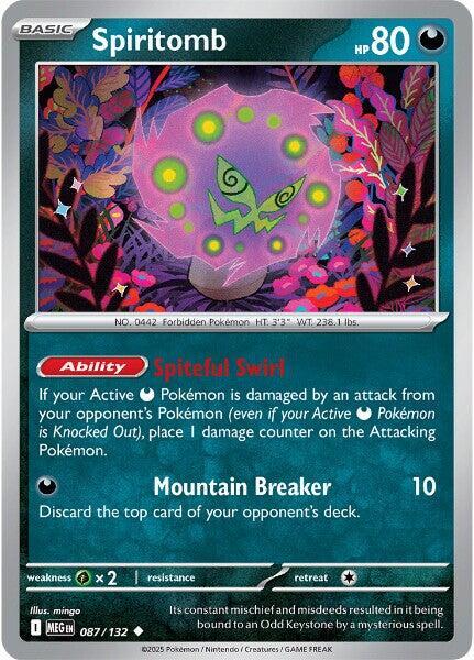 Spiritomb - 087/132 Mega Evolution Uncommon