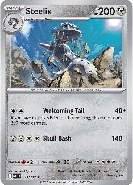 Steelix - 093/132 Mega Evolution Rare