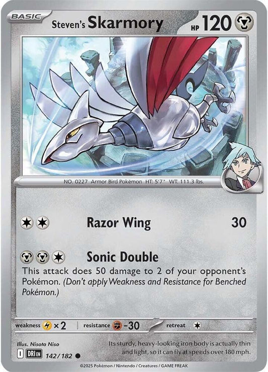 Steven's Skarmory - Destined Rivals 142/182 Common