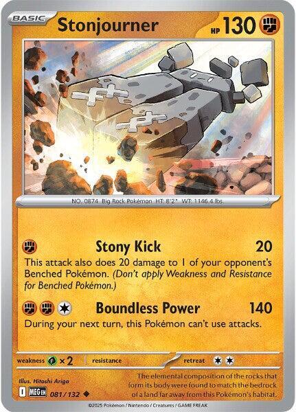 Stonjourner - 081/132 Mega Evolution Uncommon
