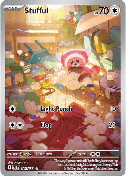 Stufful - 154/132 Mega Evolution Illustration Rare