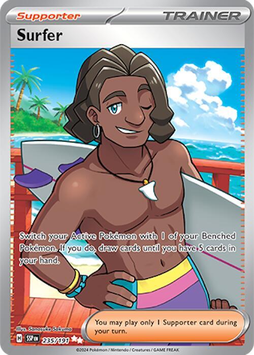 Surfer - Surging Sparks 235/191 Ultra Rare