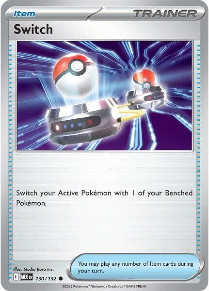 Switch - 130/132 Mega Evolution Common