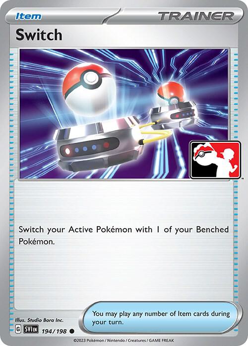 Switch / Cambio - De Liga / Prize Pack Holo