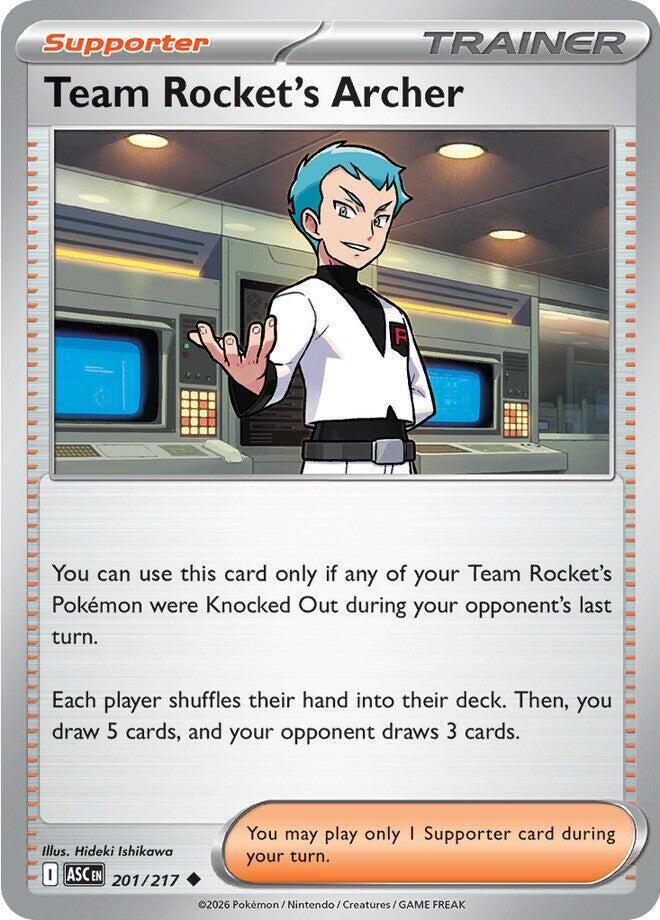 Team Rocket's Archer - 201/217 Ascended Heroes
