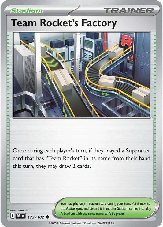 Team Rocket's Factory - Destined Rivals 173/182 Uncommon