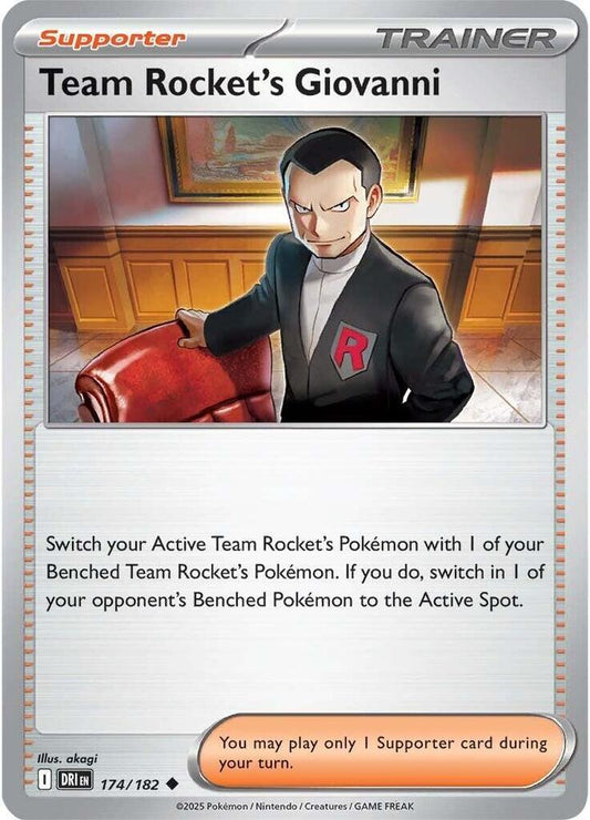 Team Rocket's Giovanni - Destined Rivals 174/182 Uncommon