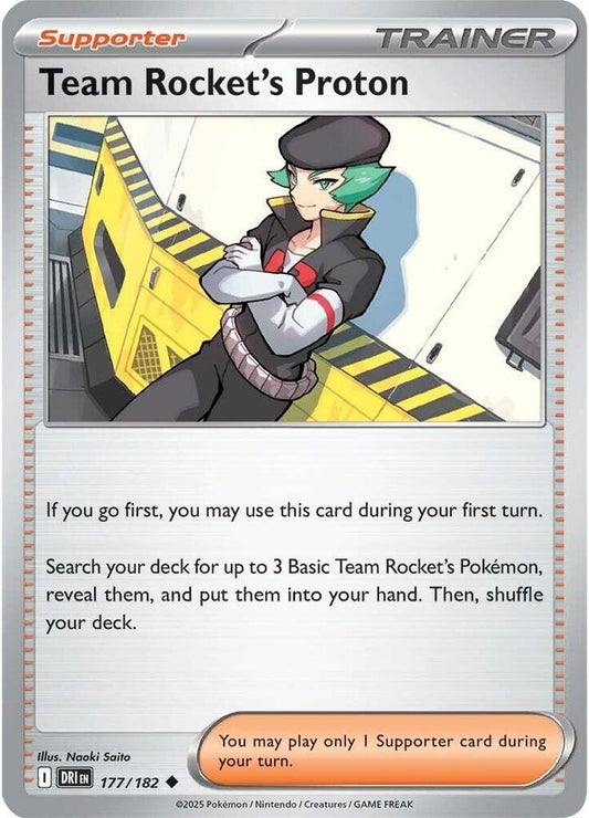 Team Rocket's Proton - Destined Rivals 177/182 Uncommon
