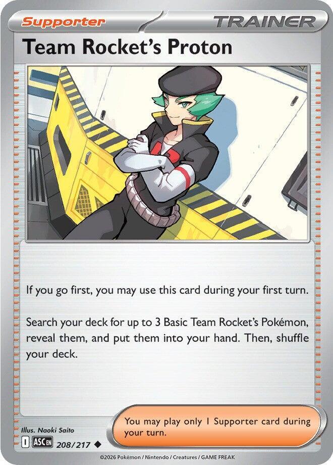 Team Rocket's Proton - 208/217 Ascended Heroes