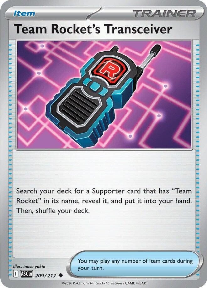 Team Rocket's Transceiver - 209/217 Ascended Heroes