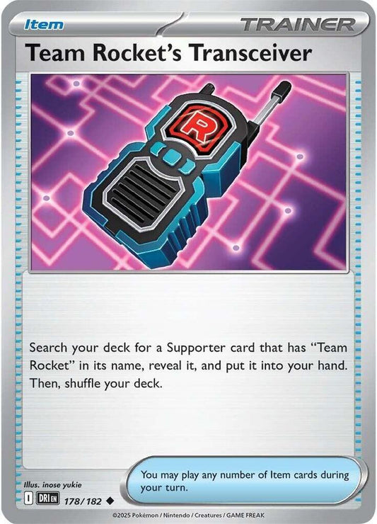 Team Rocket's Transceiver - Destined Rivals 178/182 Uncommon