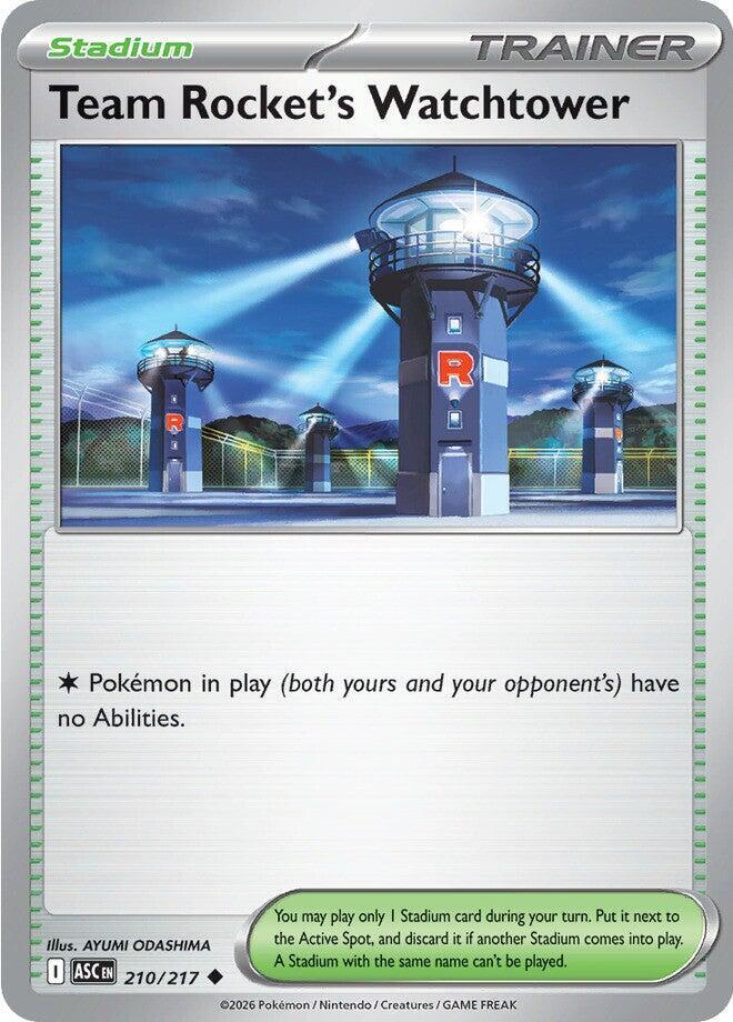 Team Rocket's Watchtower - 210/217 Ascended Heroes