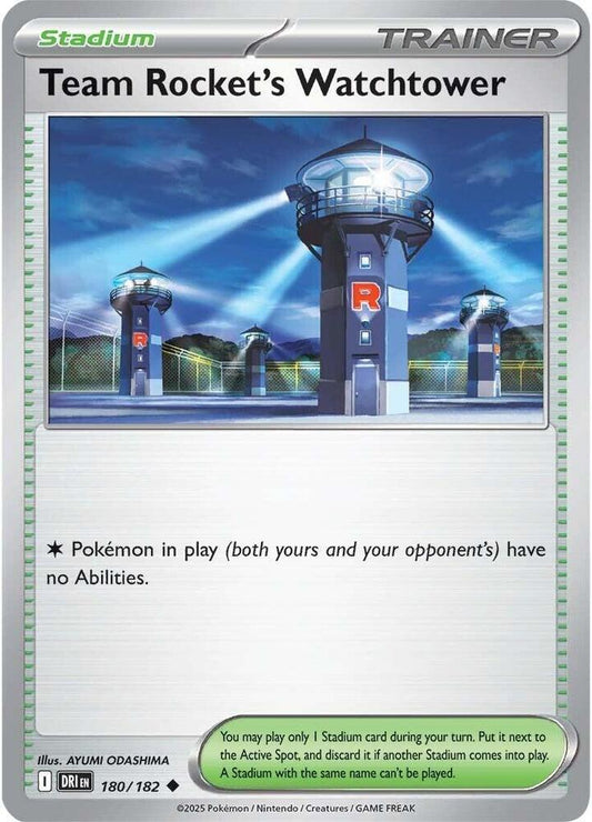Team Rocket's Watchtower - Destined Rivals 180/182
