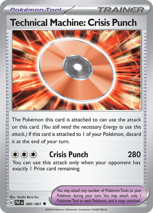 Technical Machine: Crisis Punch - Paldean Fates 090/091 Uncommon