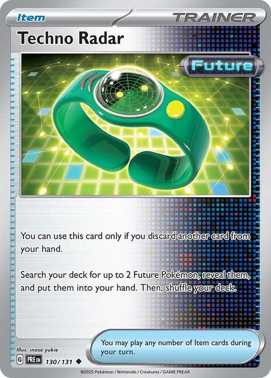 Techno Radar - Prismatic Evolutions 130/131 Uncommon