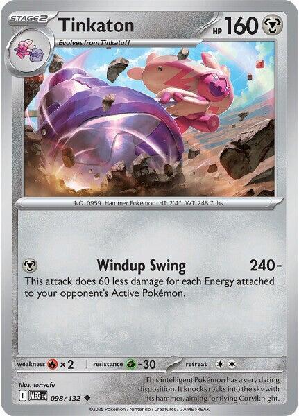 Tinkaton - 098/132 Mega Evolution Uncommon