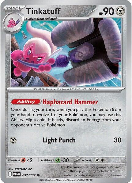 Tinkatuff - 097/132 Mega Evolution Common