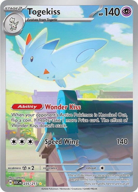 Togekiss - 235/217 Ascended Heroes Illustration Rare