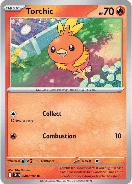 Torchic - 040/182 Destined Rivals Common