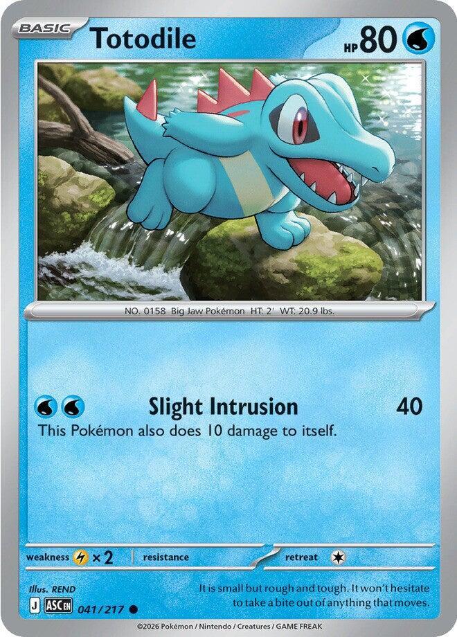 Totodile - 041/217 Ascended Heroes