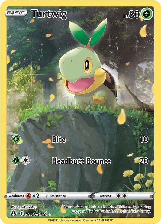 Turtwig - Crown Zenith GG31/GG70 Ultra Rare