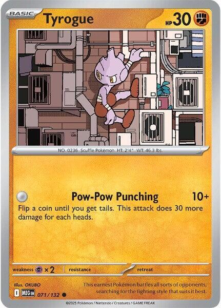 Tyrogue - 071/132 Mega Evolution Common