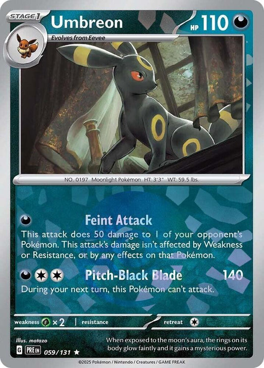 Umbreon - Prismatic Evolutions 059/131 Poke Ball Holo