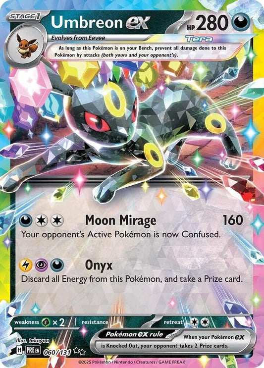 Umbreon EX - 060/131 Prismatic Evolutions Double Rare