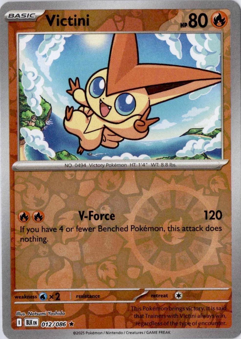 Victini - Black Bolt 012/086