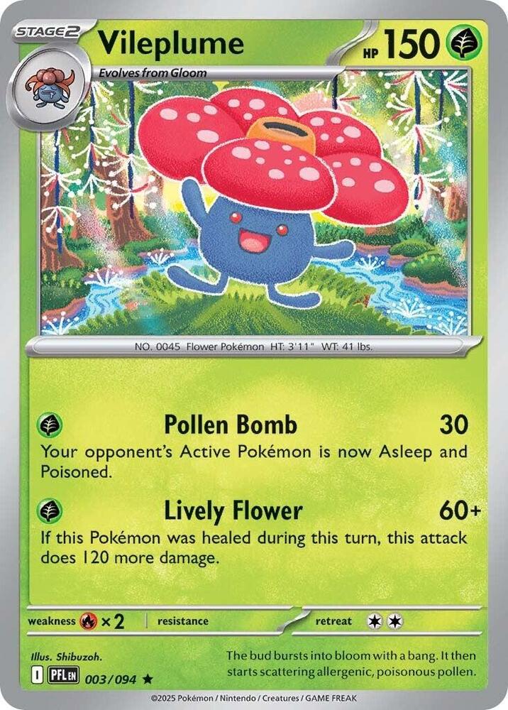 Vileplume - 003/094 Phantasmal Flames