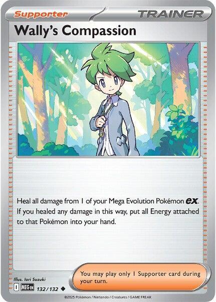 Wally's Compassion - 132/132 Mega Evolution Uncommon