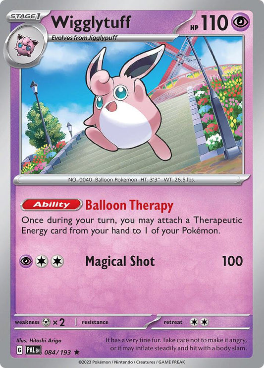 Wigglytuff - Paldea Evolved 084/193 Holo Rare