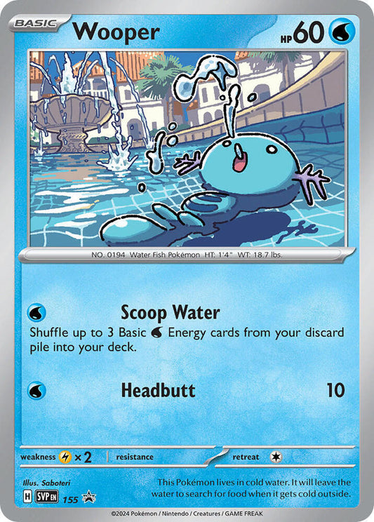 Wooper - Scarlet & Violet Promo 155 Holo
