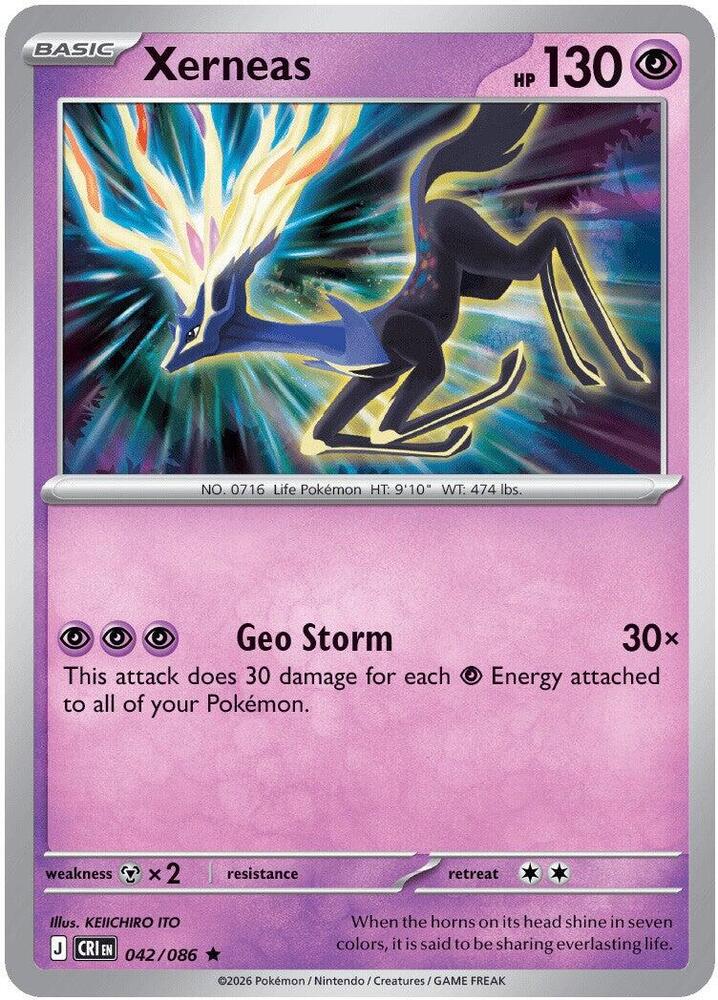 Xerneas - 042/086 Chaos Rising