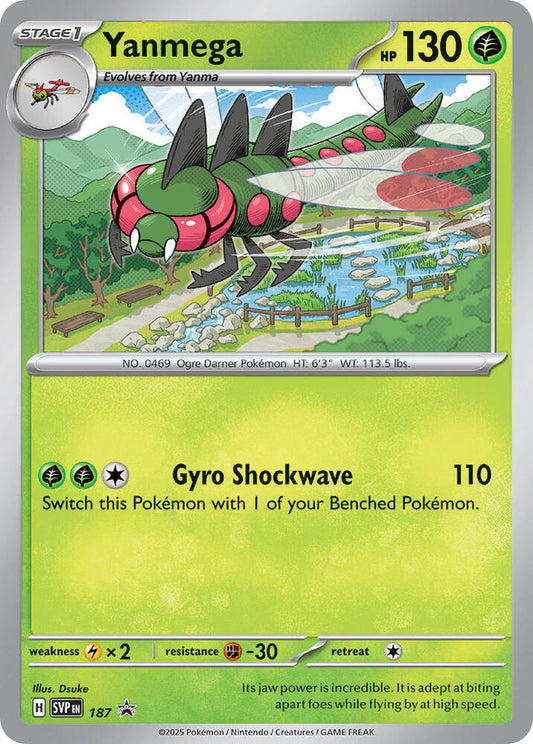 Yanmega - Scarlet & Violet Promo 187 Holo