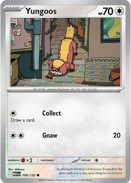 Yungoos - 109/132 Mega Evolution Common