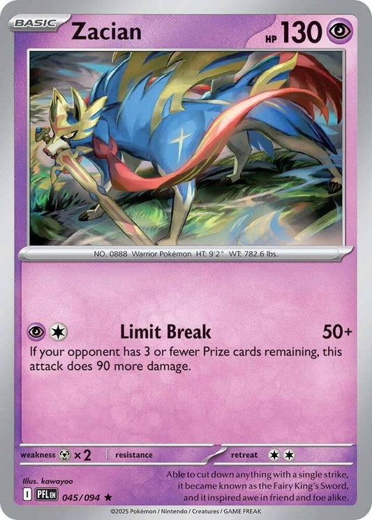 Zacian - 045/094 Phantasmal Flames