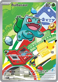 Bulbasaur - 037 Mega Evolution Promo First Partner Series 1 Español