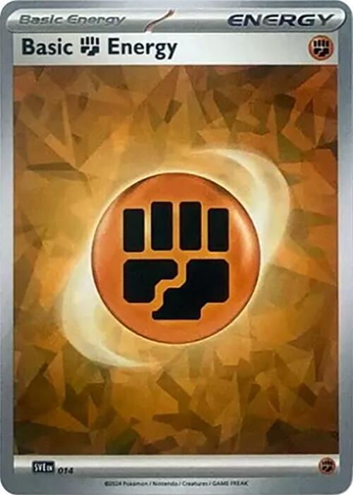 Basic Fighting Energy (Cracked Ice Holo) - Prismatic Evolutions